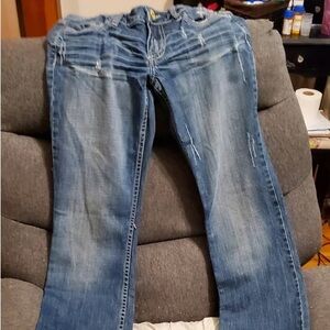 Stylish Blue Boot Cut Women's Jeans